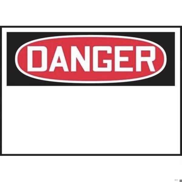 Accuform 14 in W x 10 in H, Corrugated Plastic MPCR001 - main